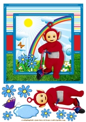 Teletubbies Everyday Fun 7x7 Card Front 3