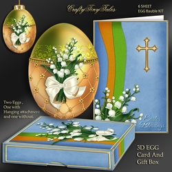 3D Easter Pyramid Egg Card And Gift Box 1