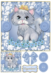 Baby Pets 8x8 Card Front 2