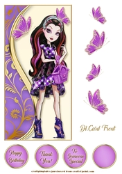 DL. Pretty Teens Card Front 4
