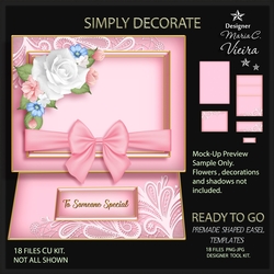 Ready To Go Premade Lace Easel Templates 1
