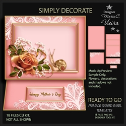 Ready To Go Premade Lace Easel Templates 6