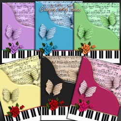 A5-Piano Key Script Card Front Bumper Kit