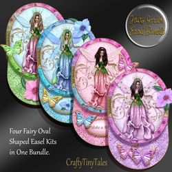 Fairy Garden Oval Easel Bundle