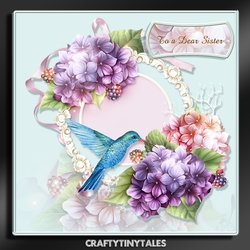 Pretty In Pastel Birds and Floral-1