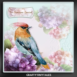 Pretty In Pastel Birds and Floral 9