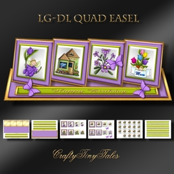 LG-DL QUAD Easel Card Kit-2