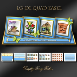 LG-DL QUAD Easel Card Kit-4