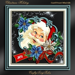 Christmas Holiday Card Front Kit-1