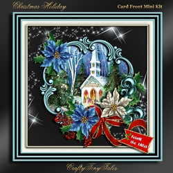 Christmas Holiday Card Front Kit-4