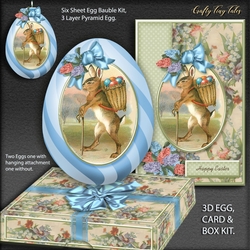 3D Easter Egg Bauble Card And Gift Box-4