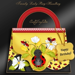 Trendy Lady Bug Handbag Mini Kit-2
