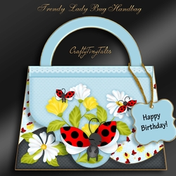 Trendy Lady Bug Handbag Mini Kit-4
