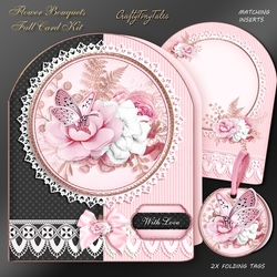 Flower Bouquets Round Pyramid Mini Kit-1