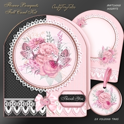 Flower Bouquets Round Pyramid Mini Kit-3