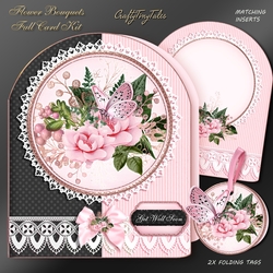 Flower Bouquets Round Pyramid Mini Kit-4