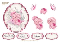 Bouquet Topper and Layers- (2)