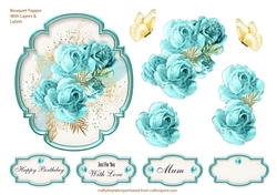 Bouquet Topper and Layers- (3)