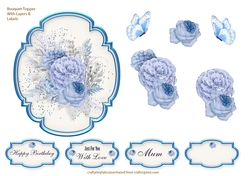 Bouquet Topper and Layers- (4)