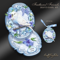 Feathered Friends Shaped Easel Kit-1