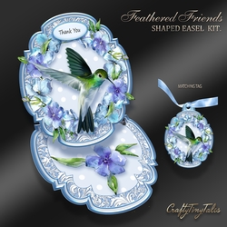 Feathered Friends Shaped Easel  Kit-7