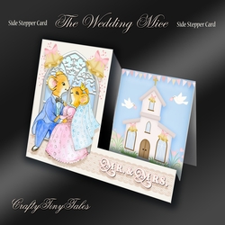 Side Stepper Wedding Mice Card Kit-1