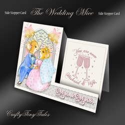 Side Stepper Wedding Mice Card Kit-2
