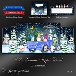 DL-Gnome Christmas Stepper Card Kit-2