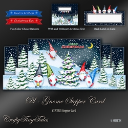 DL-Gnome Christmas Stepper Card Kit-3