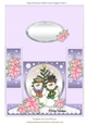 Xmas Snowman Family Stepper Quick Card-3