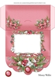 Christmas Floral Money Card-5