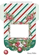 Christmas Floral Money Card-10