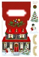Christmas House Full Shaped Card-1