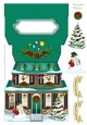 Christmas House Full Shaped Card-2