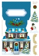 Christmas House Full Shaped Card-4