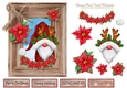 Christmas Gnome Wood Frame CardFront_3