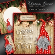 A Christmas Gnome Card Front Mini Kit-1