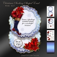 Christmas Stocking Shaped Easel Mini Kit-6