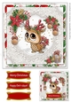 XMAS OWL 7.5 X 7.5 QuickCard-1