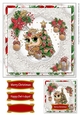 XMAS OWL 7.5 X 7.5 QuickCard-4