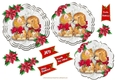 Christmas Time Pyramage Toppers- (2)
