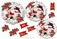 Christmas Time Pyramage Toppers- (4)