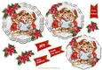 Christmas Time Pyramage Toppers- (8)