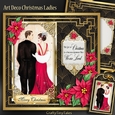 Art Deco Christmas Couple Mini Kit-1