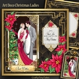 Art Deco Christmas Couple Mini Kit-4
