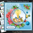 Vintage Christmas Decorations Mini Kit-1