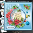 Vintage Christmas Decorations Mini Kit-2