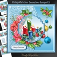 Vintage Christmas Decorations Mini Kit-4