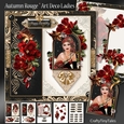 Autumn Rouge Art Deco Gold Series- 2
