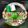 World Soccer Fuzzy Fans Algeria
